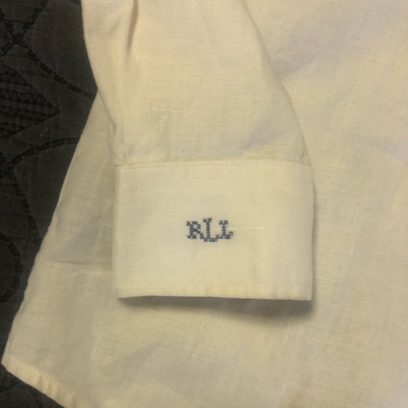Ralph Lauren 100% Linen Blouse - Picture 3 of 5